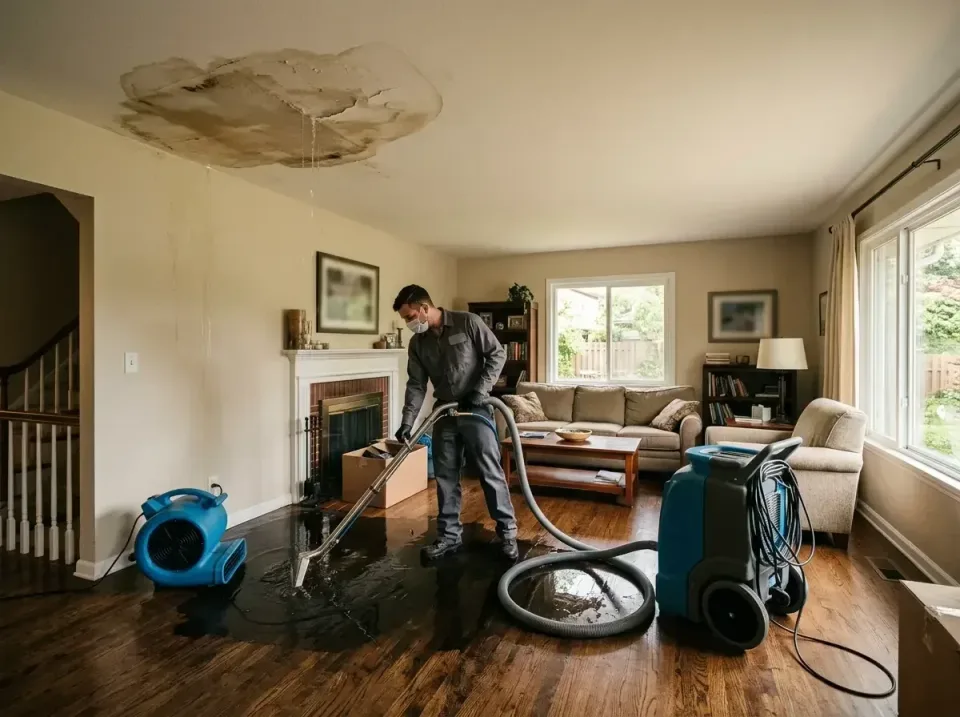 attic-pipe-burst-ceiling-drip-008 — frequently asked questions, Water Damage Restoration & Carpet Care in Angola, NY
